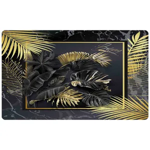 پادری طرح برگ مدل M4.260 سایز 46x76 سانتی متر 