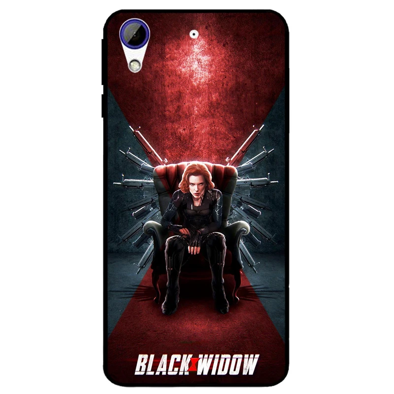 کاور مگافون طرح بیوه سیاه مدل 5423 مناسب برای گوشی موبایل اچ تی سی Desire 728