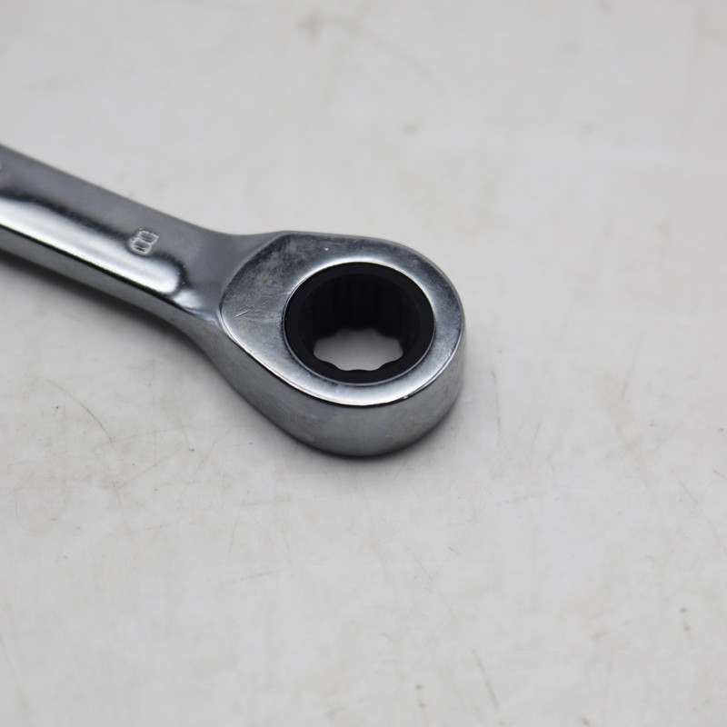 آچار یکسر تخت و یکسر رینگی مکس تاپ مدل جغجغه ای کد YP-08 سایز 8 میلی متر