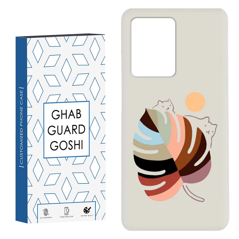 کاور قاب گارد گوشی طرح گربه کد Dimo-014 مناسب برای گوشی موبایل شیائومی Redmi Note 12 Pro Plus 5G 