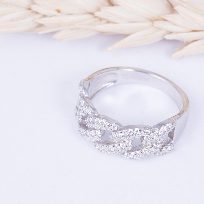 انگشتر نقره زنانه مدل AMT_R083