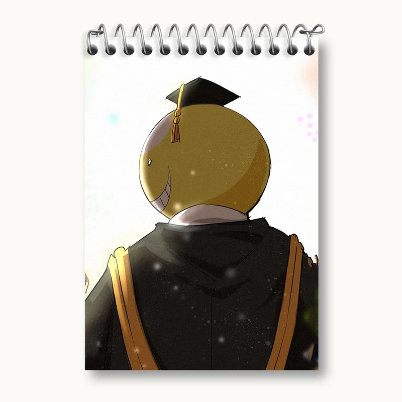 دفتر یادداشت 50 برگ خندالو مدل کورو سنسی انیمه کلاس آدمکشی کد 32080