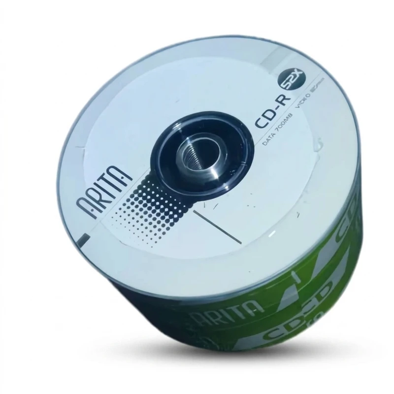 سی دی خام آریتا مدل cd-r بسته۵۰عددی