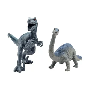 فیگور مدل دایناسور ولوسی رپتور و برونتوساروس مجموعه 2 عددی