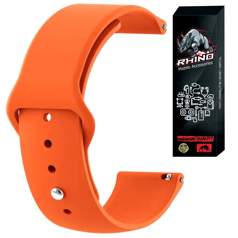 بند راینو مدل Silicone مناسب برای ساعت هوشمند هایلو GST Lite