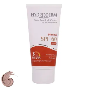 Hydroderm Phisical Tinted Sunblock Cream 50 ml