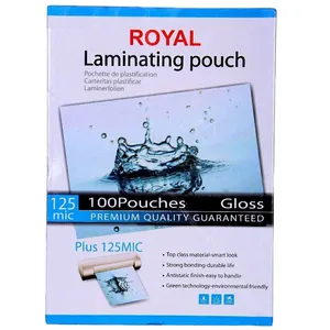 طلق پرس رویال کد 125911 سایز 12x9 سانتی متر بسته 100 عددی