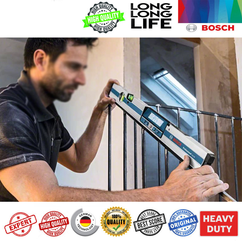 تراز شیب سنج دیجیتال بوش مدل GIM 60 L 060107690 تراز شیب سنج دیجیتال بوش مدل GIM 60 L 060107690