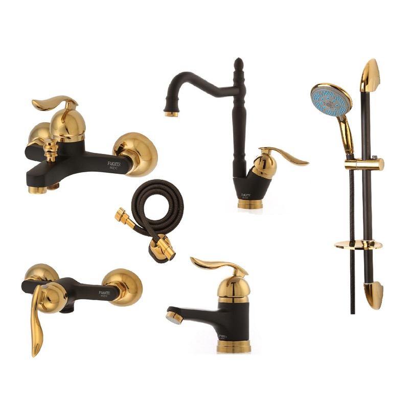 ست شیرآلات فاخته مدل قهرمان سازه MT-SAM مجموعه 6 عددی