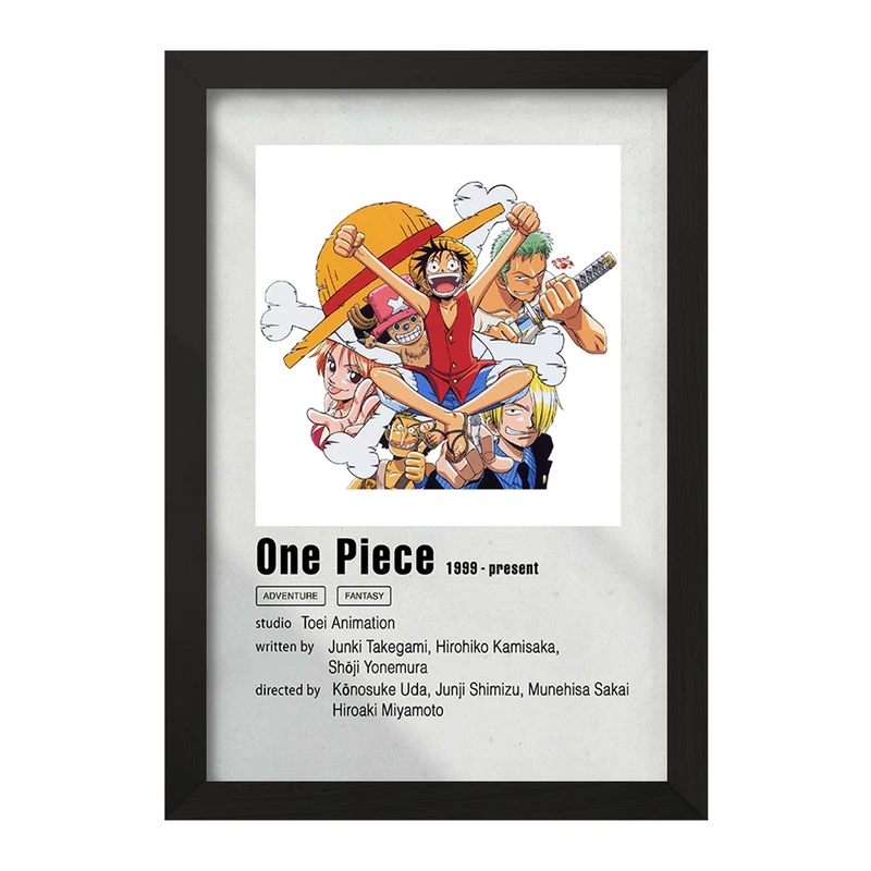 تابلو خندالو مدل انیمه وان پیس (One Piece) کد F11263