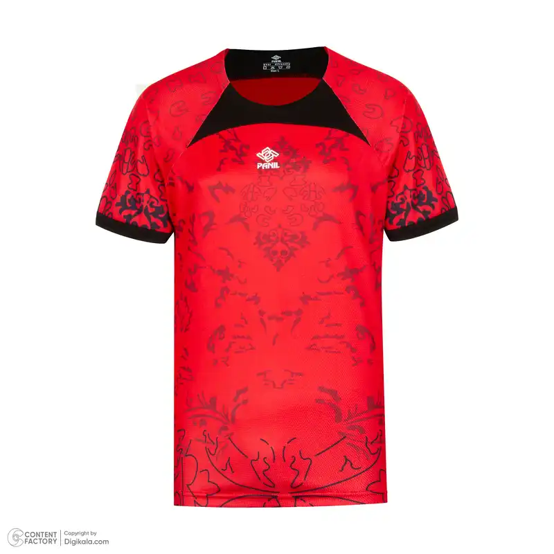 ست تی شرت و شلوارک ورزشی مردانه پانیل کد 1111R