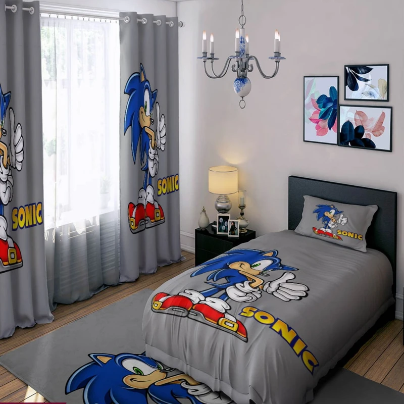 سرویس خواب تک نفره 4 تکه مدل پسرانه ۱۲۰ کد ۱۱۱۰