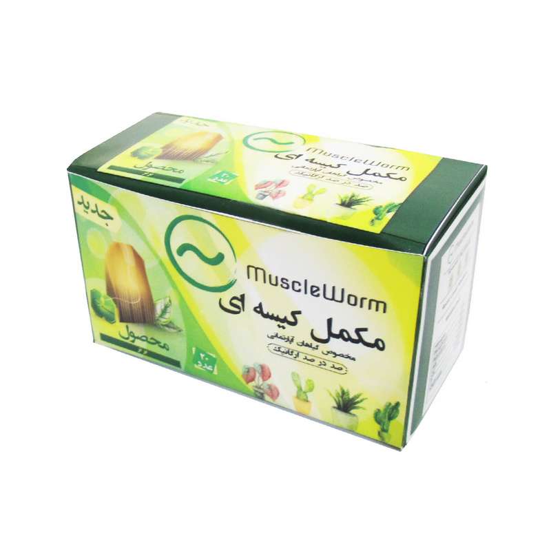 مکمل کیسه ای ماسل ورم کد MV20 وزن 80 گرم