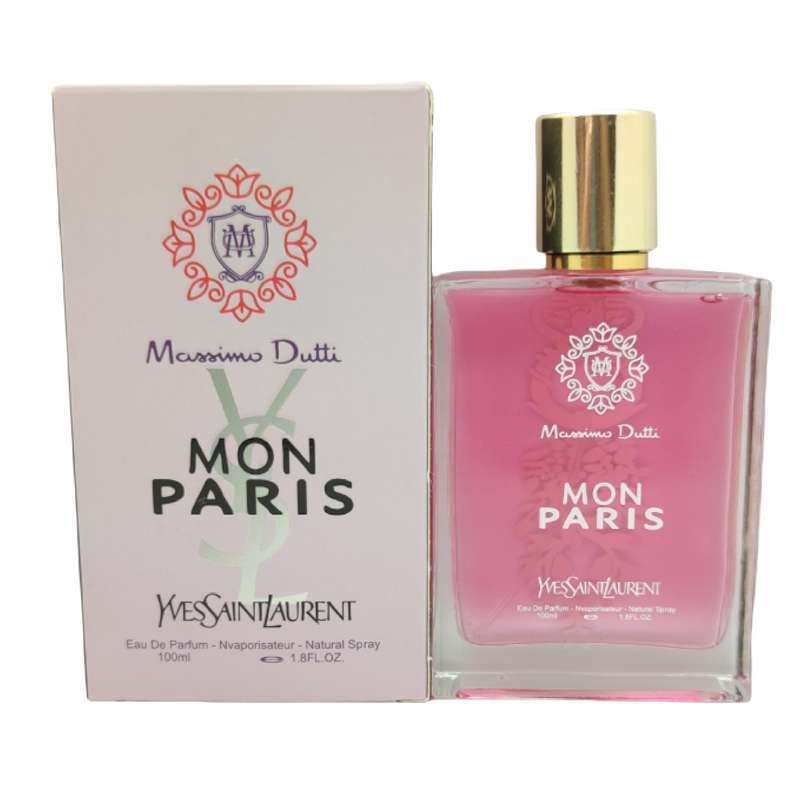 ادو پرفیوم زنانه ماسیمو دوتی مدل مون پاریس حجم 100 میلی لیتر