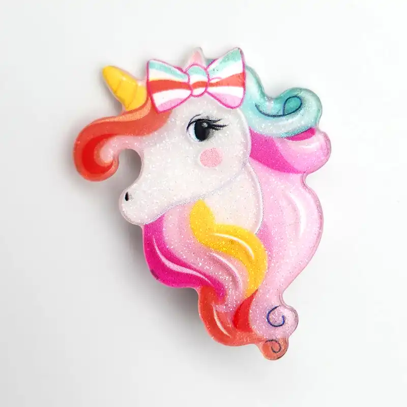 گیره مو دخترانه مدل یونیکورن کد SNG316-SH