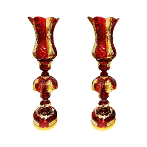 شمعدان مدل لاله طرح اگرمن کد HZ200 بسته دو عددی