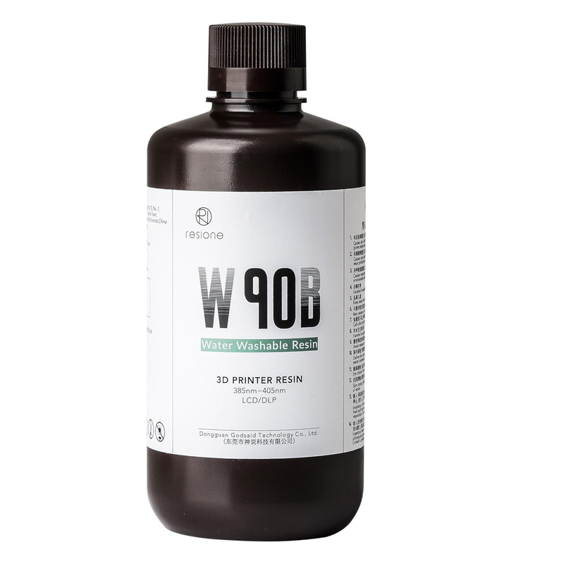  رزین پرینتر سه بعدی رزیون مدل W90B  حلال در آب حجم 1 لیتر