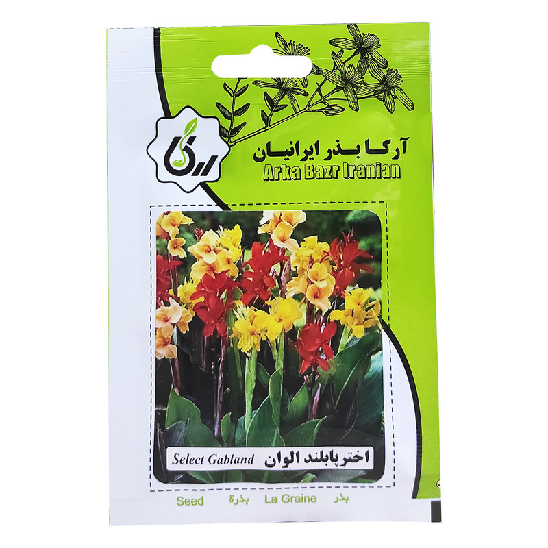 بذر گل اختر پابلند الوان آرکا بذر ایرانیان کد ARK.-024  مجموعه 3 عددی