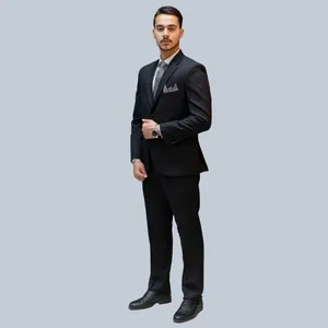 کت و شلوار مردانه مدل فرانل بافت مطهری کد 207