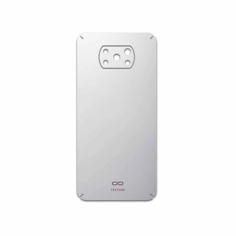 برچسب پوششی ماهوت مدل Matte-White مناسب برای گوشی موبایل شیائومی Poco X3 Pro