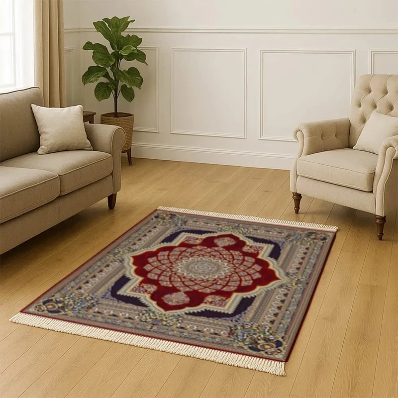 نمد فرش مدل سنتی کد M-150100-MR1119