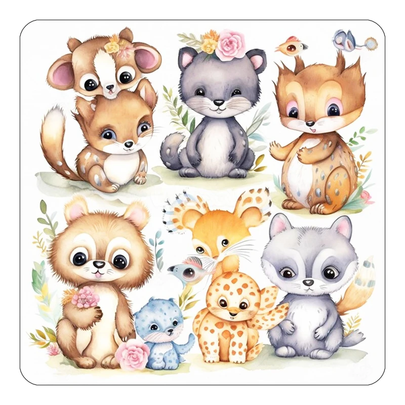 مگنت کاکتی طرح حیوانات کارتونی مدل mp28537