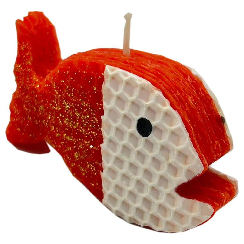 شمع بیزوکس مدل ماهی کد 03