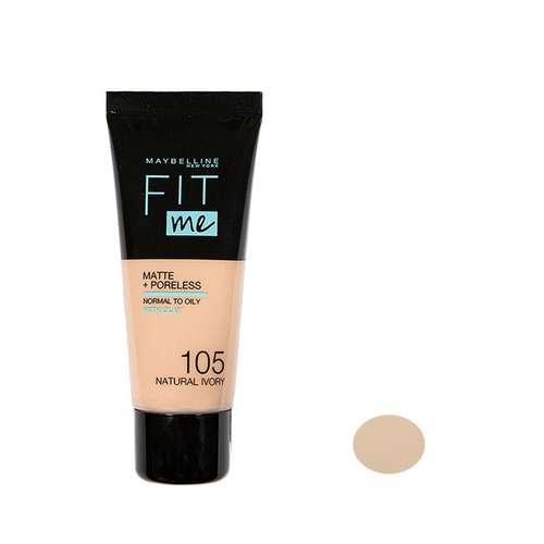 کرم پودر میبلین مدل Fit Me Matte شماره 115 حجم 30 میلی لیتر