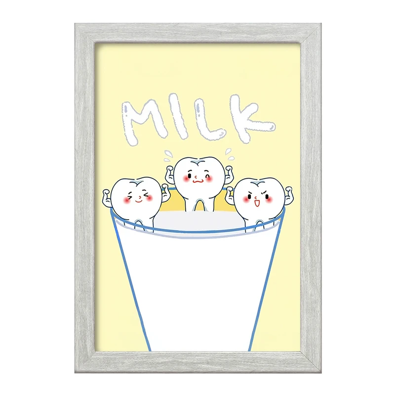 تابلو خندالو طرح دندان و دندانپزشکی کودکانه کد 27789