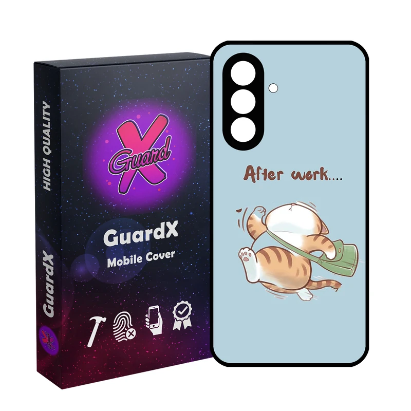 کاور گارد ایکس طرح Cat مدل 10722 مناسب برای گوشی موبایل سامسونگ Galaxy S24 FE