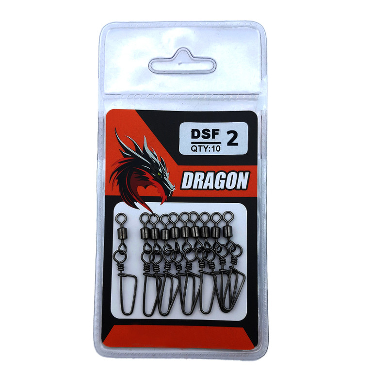 هرزگرد ماهیگیری دراگون مدل DSF2 سایز 2 بسته 10 عددی