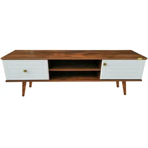 میز تلویزیون کاریزما چوب مدل A.W.211