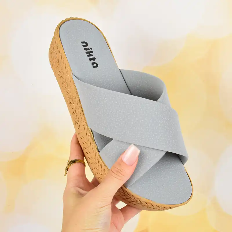 دمپایی زنانه نیکتا مدل لژدار 4028