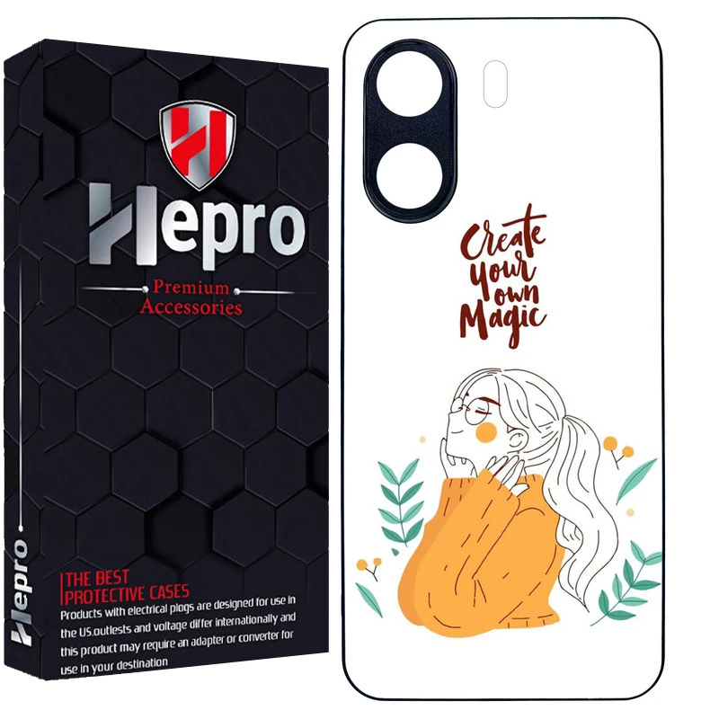 کاور هپرو طرح فانتزی مدل TPU مناسب برای گوشی موبایل شیائومی Poco C65