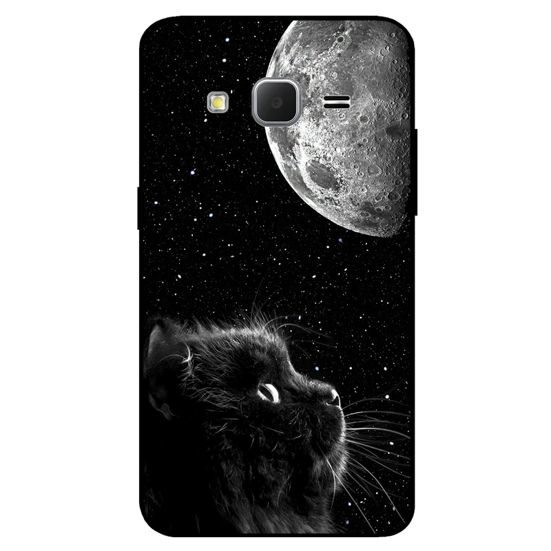  کاور مگافون طرح گربه مدل 1882 مناسب برای گوشی موبایل سامسونگ Galaxy On7 / On7 Pro   