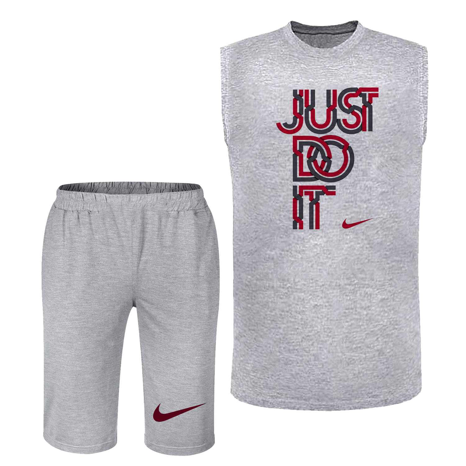 ست تاپ و شلوارک مردانه مدل ورزشی کد BA97  s