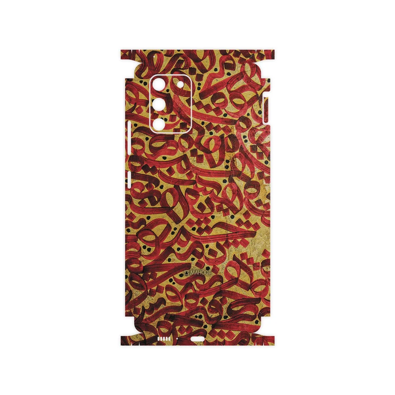 برچسب پوششی ماهوت مدل Nastaliq-6-FullSkin مناسب برای گوشی موبایل سامسونگ Galaxy S10 Lite