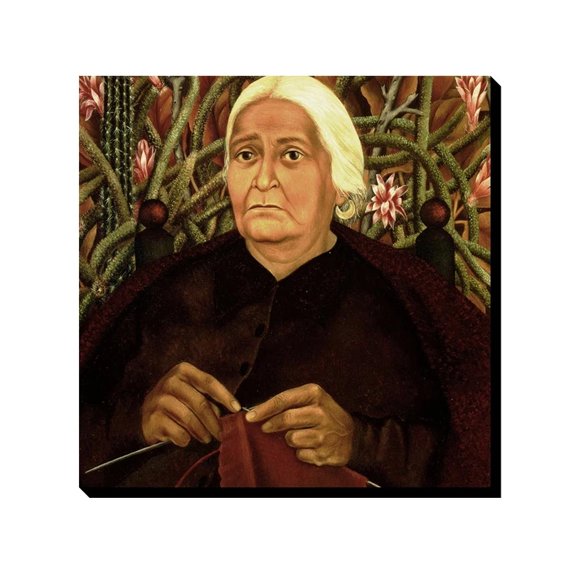 تابلو ترمه طراحان ایده طرح پرتره دونا روزیتا موریلو از فریدا کد art0154