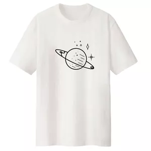 تی شرت لانگ آستین کوتاه مردانه مدل سیاره  کد LL121 S