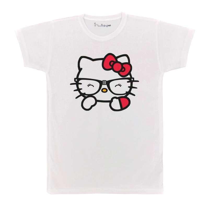 تی شرت بچگانه پرمانه طرح Kitty کد pmt.2392