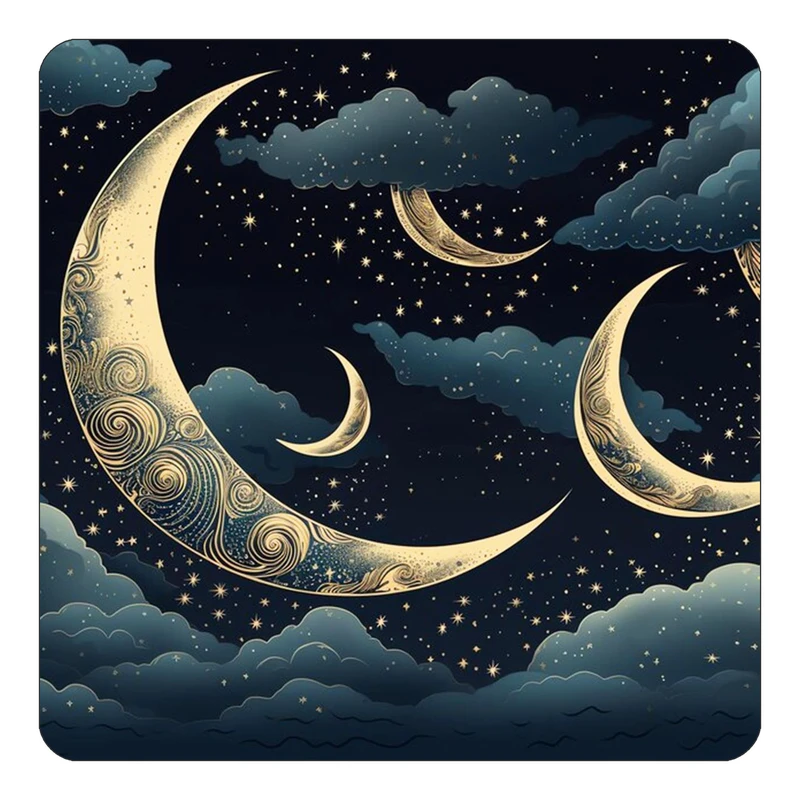 مگنت کاکتی طرح ماه و ستاره مدل mp53913