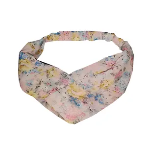 هدبند زنانه مدل گل بهاری