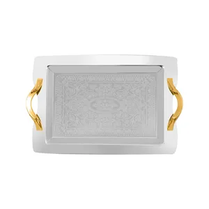 سینی دیاکو فریم النا دسته دیاموند طرح گلدار 4102SG-P