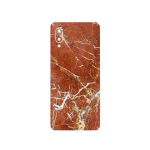 MAHOOT Red Marble Cover Sticker for Samsung Galaxy A02
