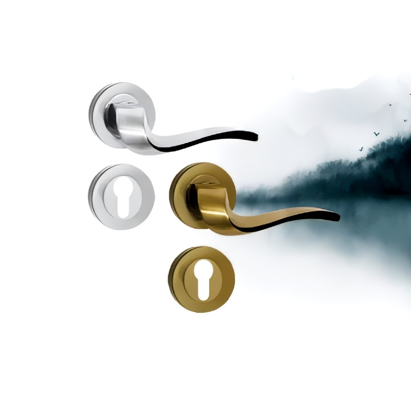 دستگیره در مدل رزت A1 سویچی بسته 2 عددی