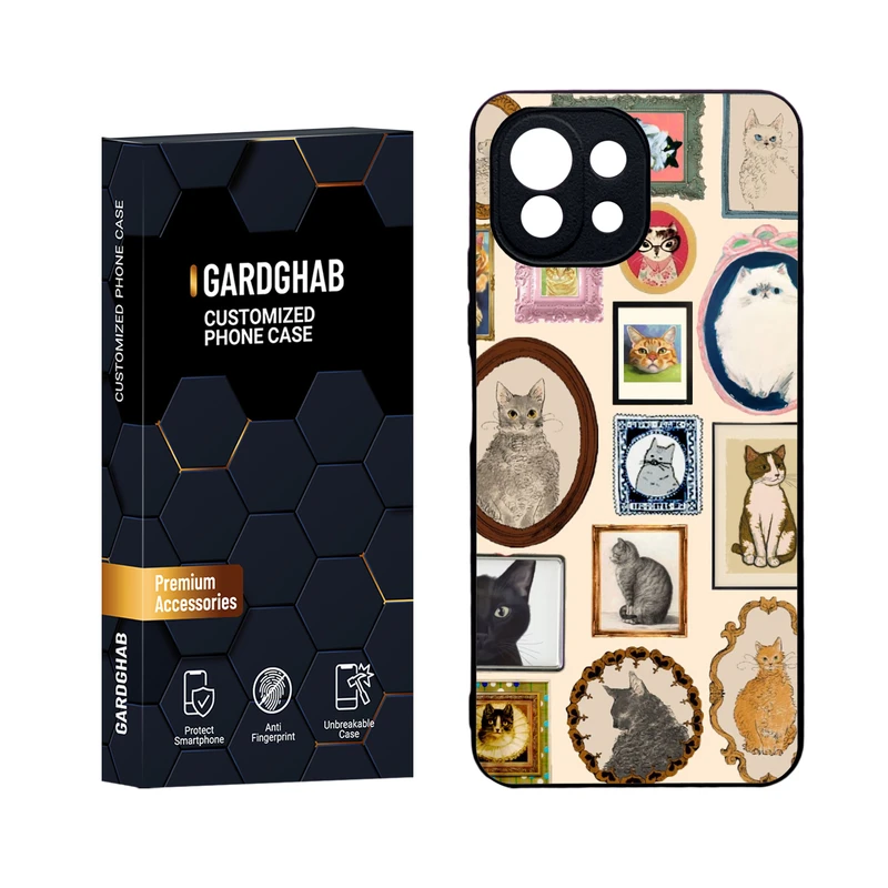 کاور گارد قاب مدل دورژله ای فانتزی مناسب برای گوشی موبایل شیائومی Mi 11 Lite 4G / 5G