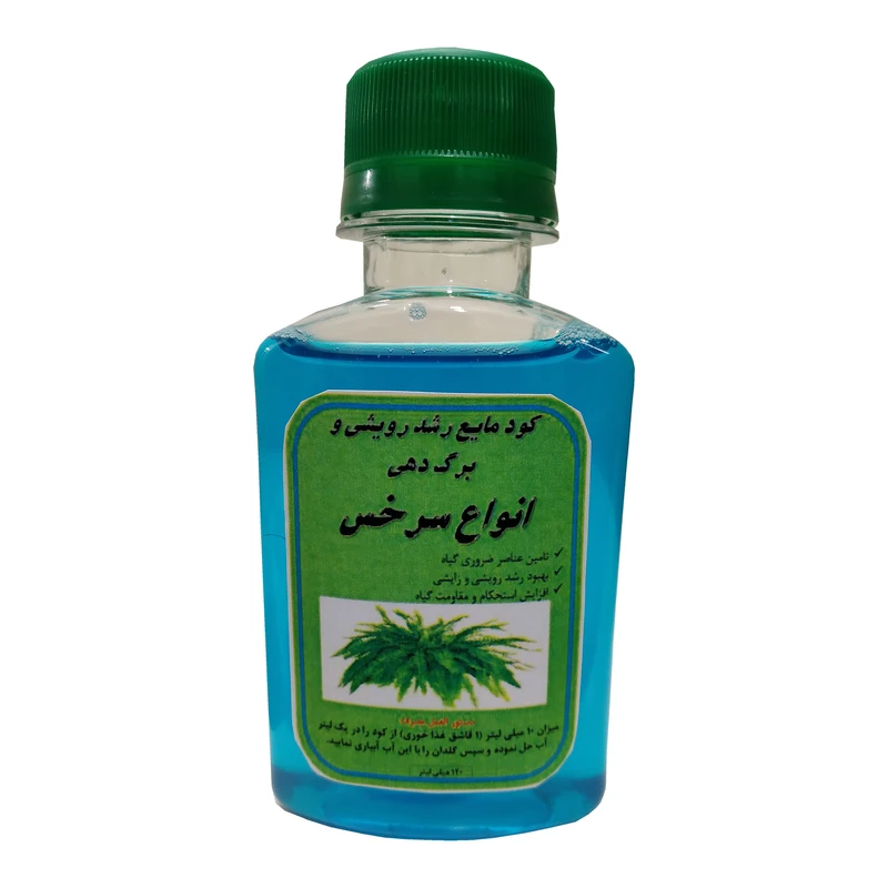 کود مایع مرکب مخصوص انواع سرخس آپارتمانی مدل Z1 حجم 120 میلی لیتر