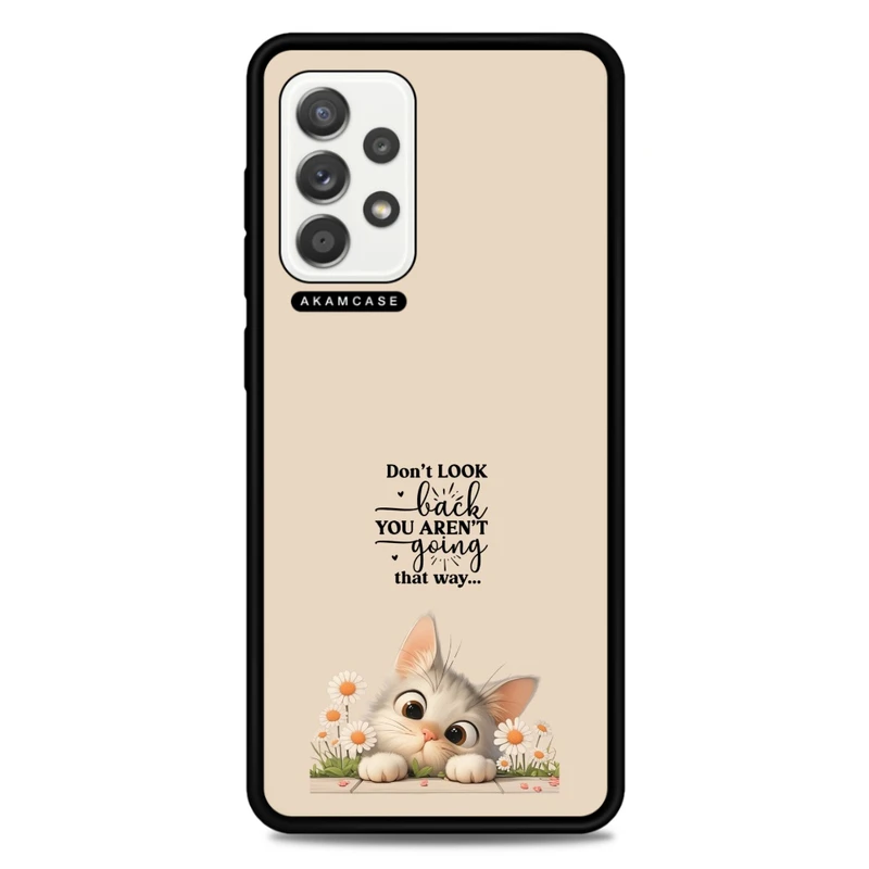 کاور آکام مدل AMC-WSGA52-ANIMALS QOUTES-20 مناسب برای گوشی موبایل سامسونگ Galaxy A52