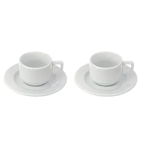 سرویس قهوه خوری 4 پارچه شرکت صنایع چینی تقدیس مدل اسپرسو هتلی رلیف