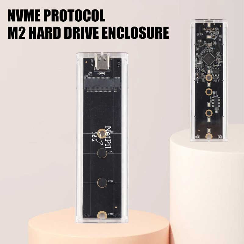 باکس M.2 NVME NGFF نت پیل مدل M2-MT70